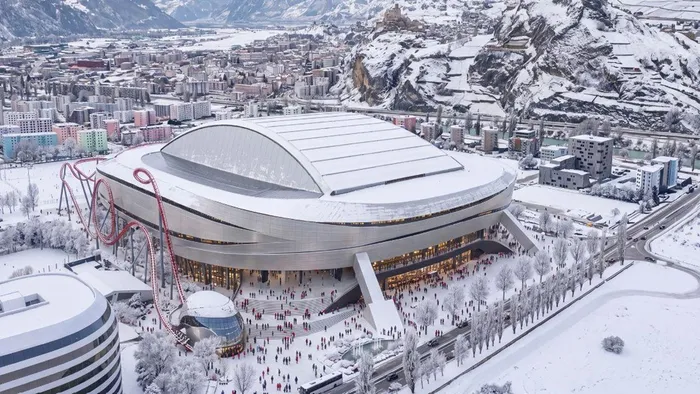 VÍDEO: Sion apresenta projeto para novo estádio com uma montanha-russa