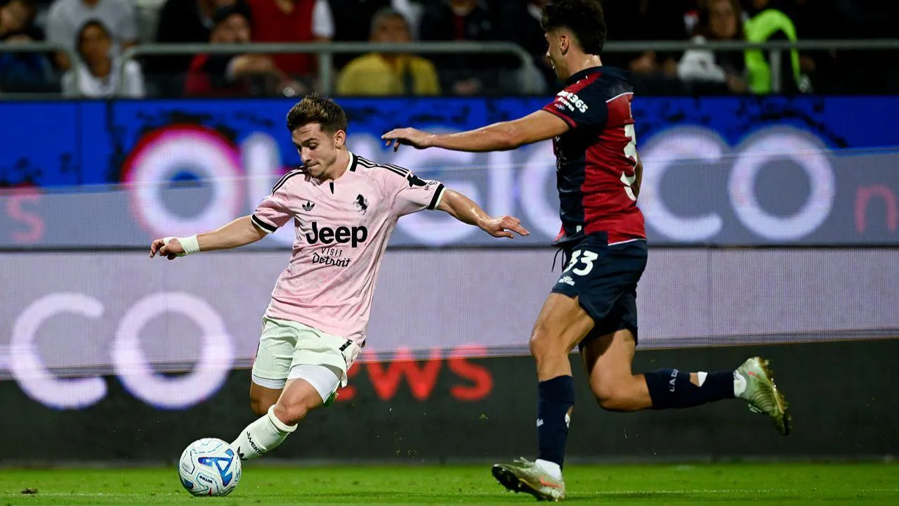 VÍDEO: Juventus empata em Cagliari com Francisco Conceição de início