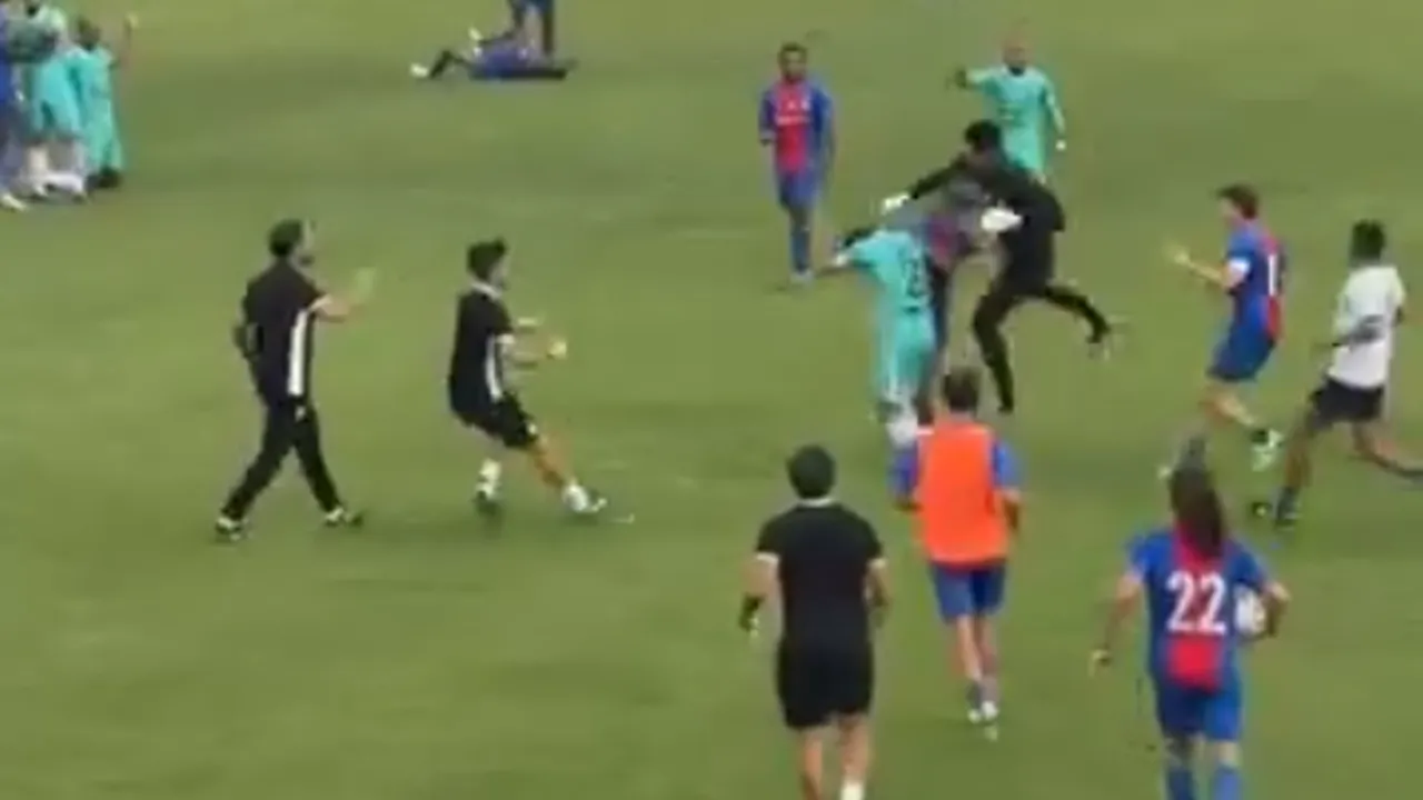 VÍDEO: guardião do Alverca B agride jogador do Oliveira do Hospital após derrota