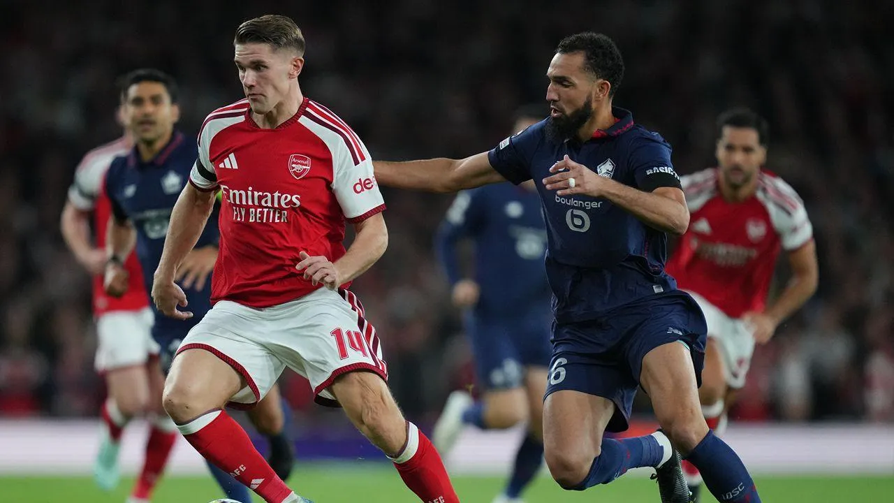 VÍDEO: Arsenal bate Lille com Gyökeres titular, mas sem marcar