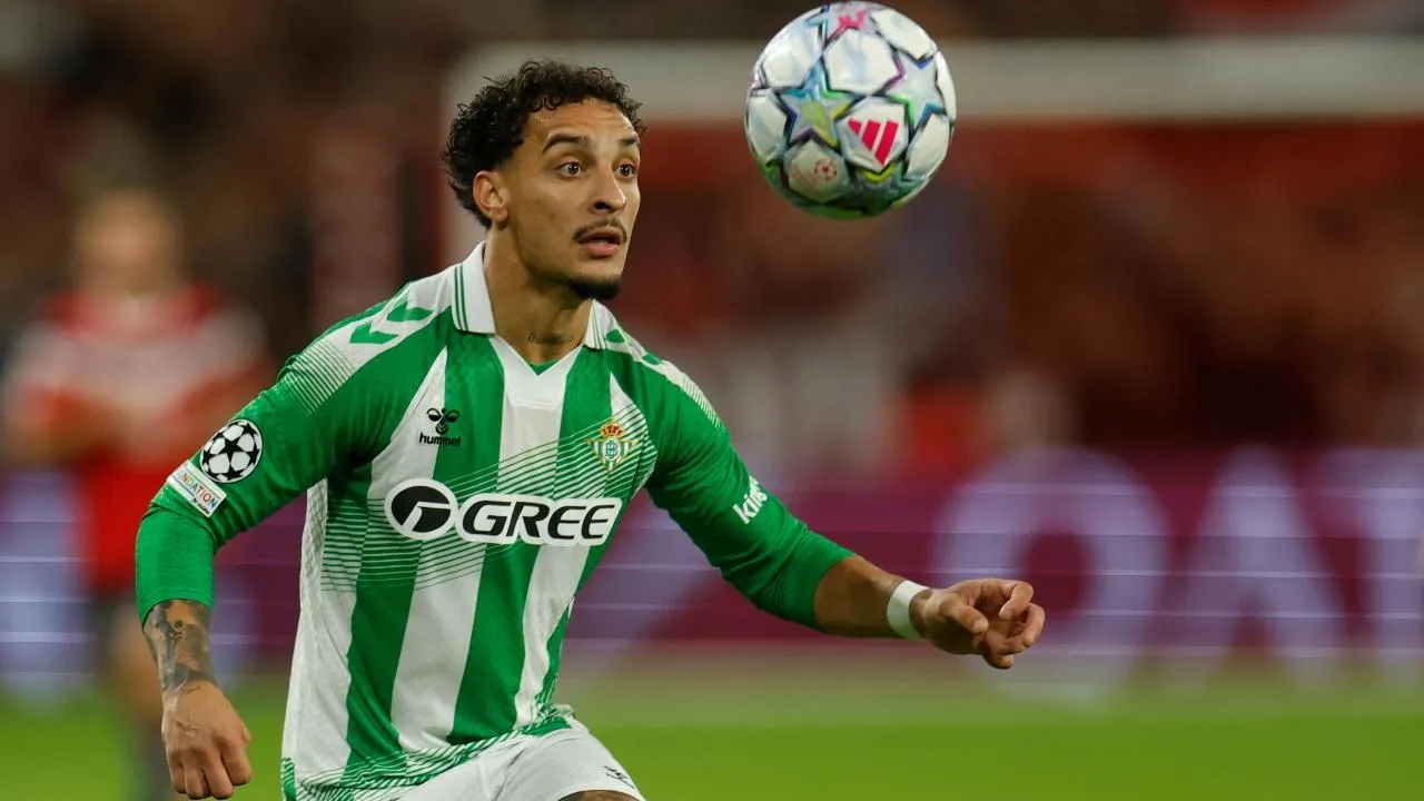 Antony teve a casa assaltada durante a vitória do Betis frente ao FC Porto