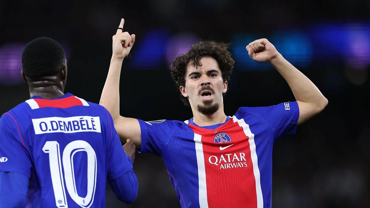 Vitinha eleito MVP frente ao City: orgulho no PSG e elogios a Zaïre-Emery