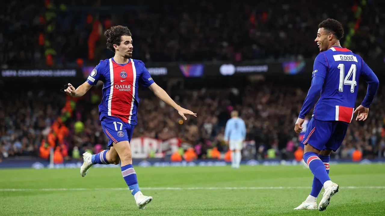 PSG vence Manchester City por 4-2 no Etihad e mostra diferença na Champions