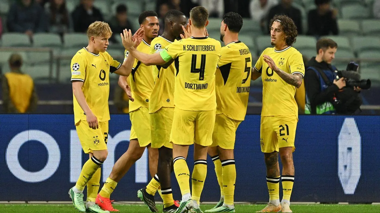 Champions: Dortmund dispensa banho no Olímpico de Baku por receio de Legionella