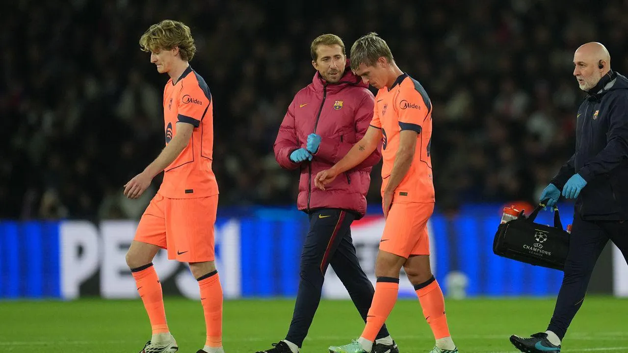 Lesão afasta Dani Olmo do Barcelona por cerca de um mês