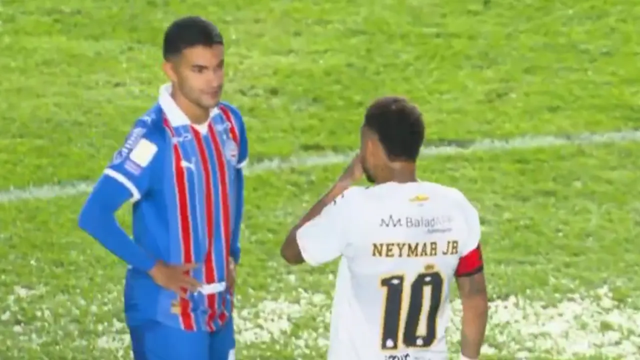 VÍDEO: Neymar expulso ao abrigo da Lei Prestianni reage de cabeça perdida