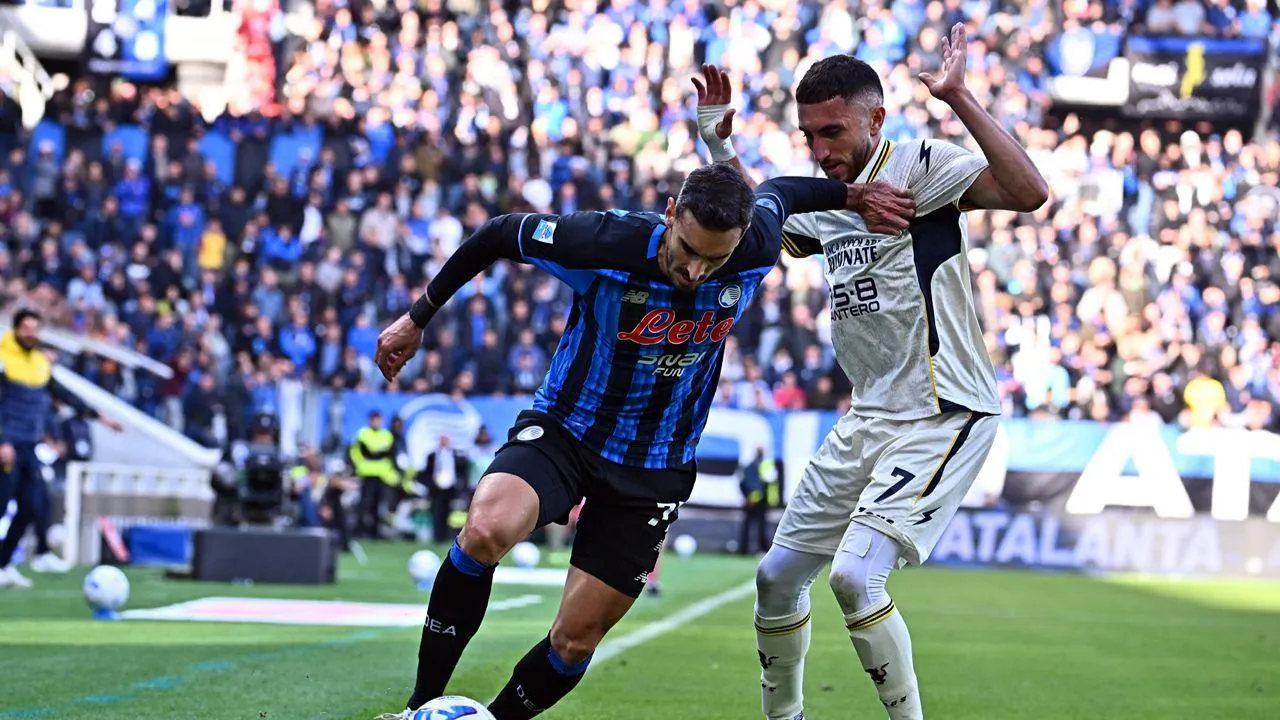 Atalanta e Frosinone empatam a quatro, Génova bate Veneza pela margem mínima