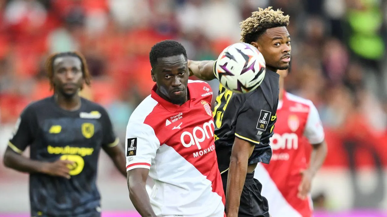 Mónaco e Lille empatam no Principado e partilham liderança provisória da Ligue 1