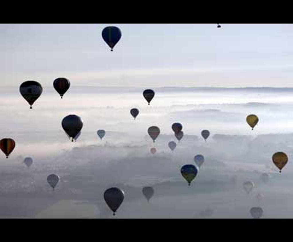 Festival Mundial de balões de ar quente de Lorraine - Foto EPA