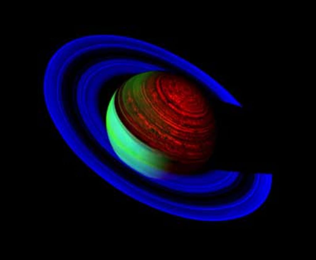 Imagens de Saturno - Imagem retirada do site oficial da NASA
