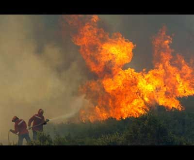 Albergaria-a-Velha: bombeiros combatem chamas desde a madrugada - TVI