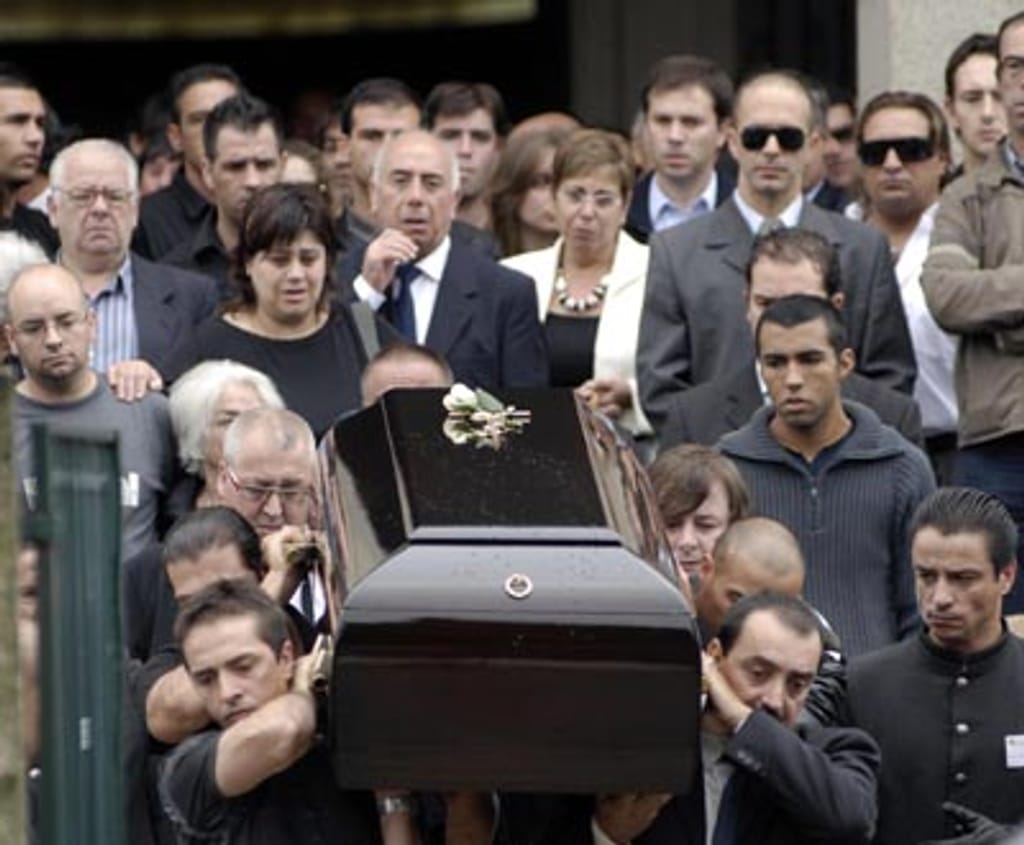 Funeral Aurélio Palha (foto PEDRO FERRARI/ LUSA)