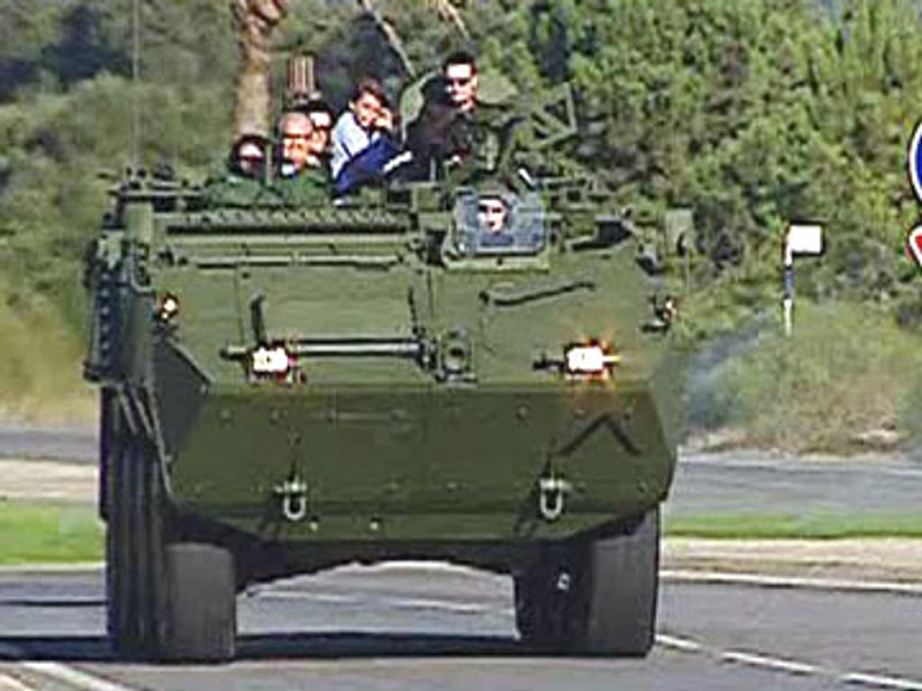 Exército: Novos blindados entram ao serviço