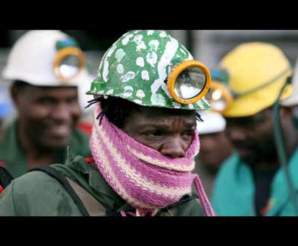 Resgate dos mineiros na África do Sul - Foto EPA