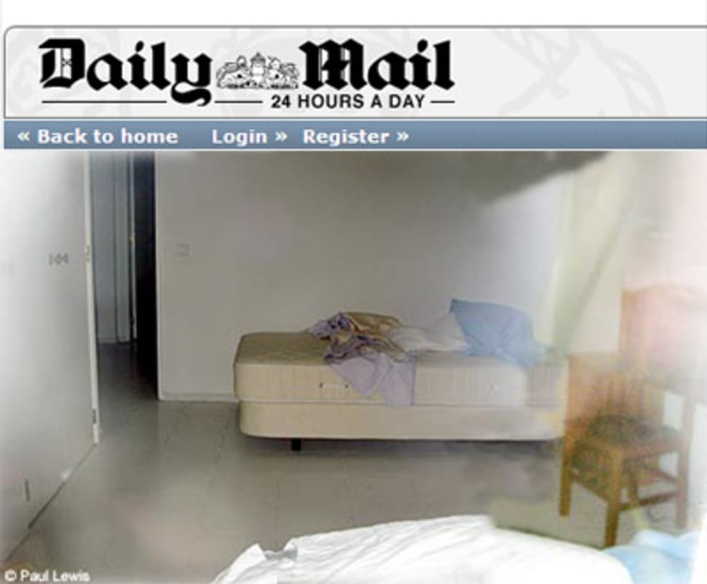 Imagem do quarto de Madeleine (Foto do jornal Daily Mail)