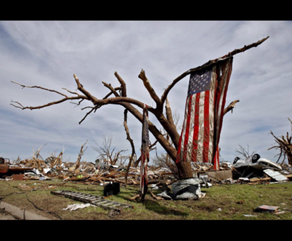 Maio: cidade do Kansas foi destruída por tornado - Lusa/EPA
