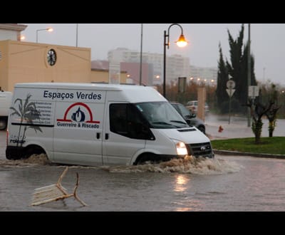 Inundações em Faro - TVI