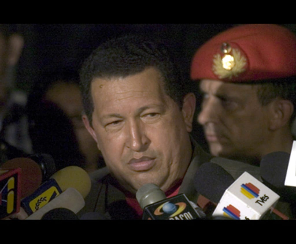 O Presidente da Venezuela Hugo Chávez - Foto Lusa/EPA