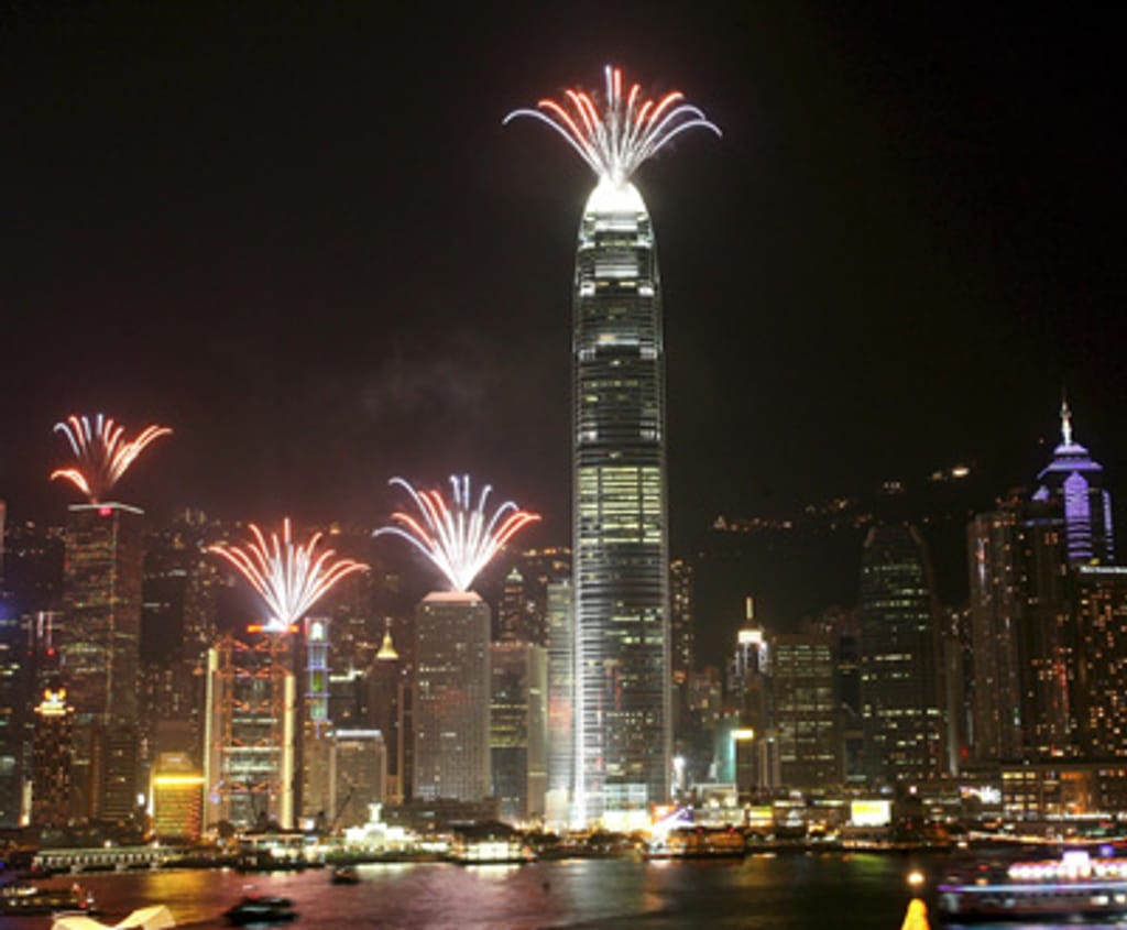 Ano novo em Hong Kong (Lusa)
