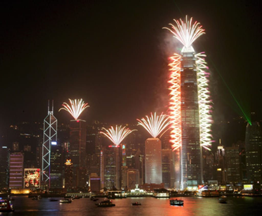 Ano Novo em Hong Kong (Lusa)