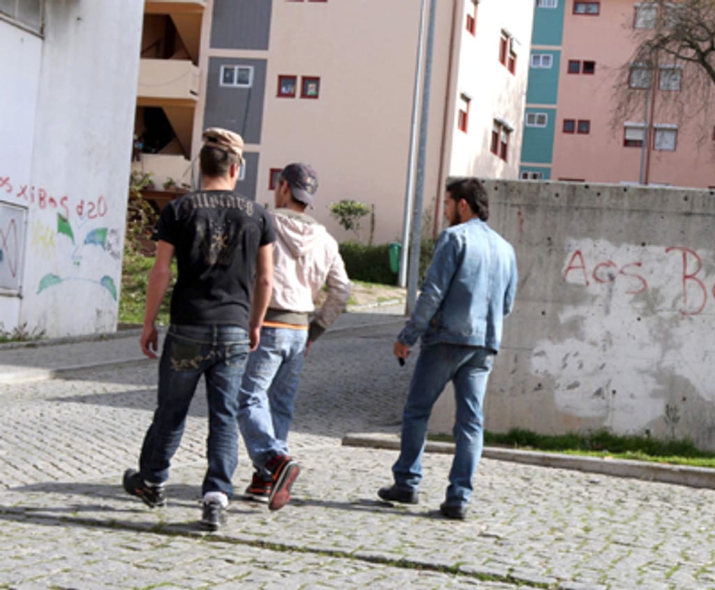 O Bairro do Cerco é um dos bairros mais degradados do Porto (foto JOAO ABREU MIRANDA / LUSA)