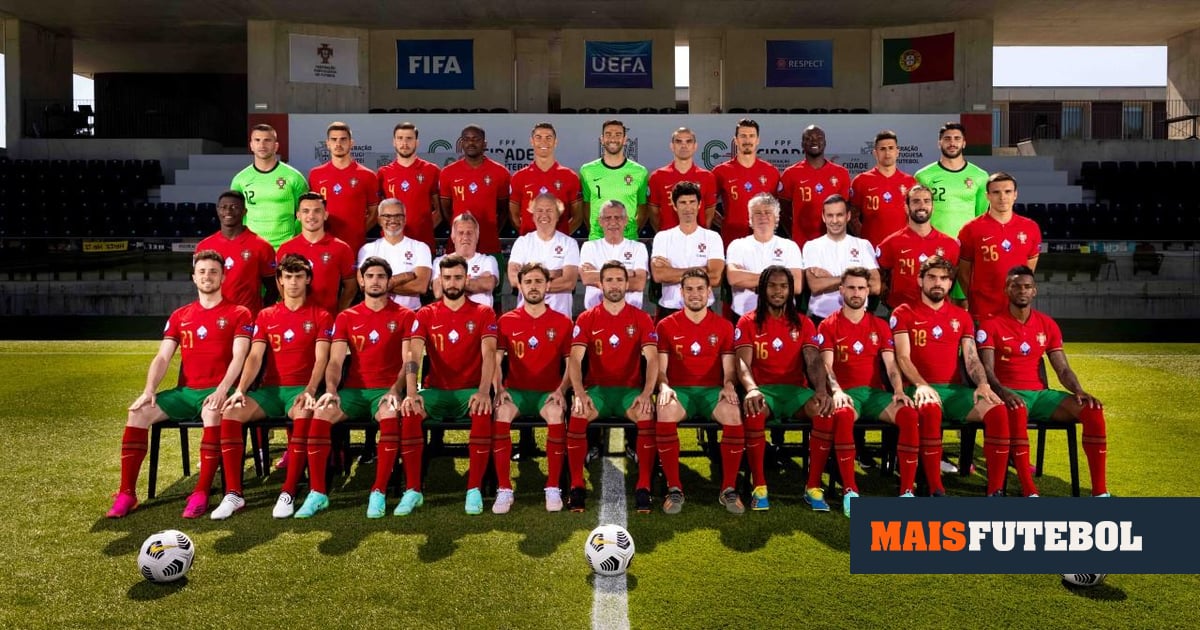 Seleção a foto oficial de Portugal para o Euro 2020 MAISFUTEBOL