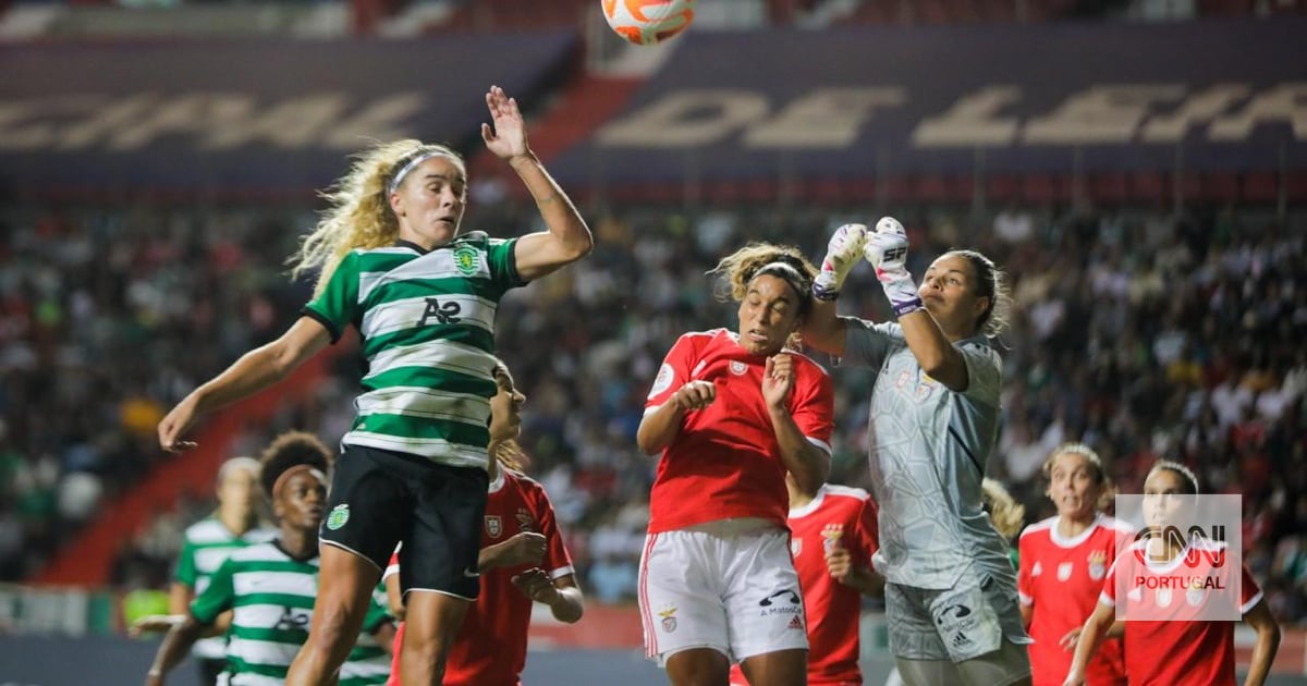 Futebol feminino: siga aqui EM DIRETO o Sporting-Benfica - CNN Portugal