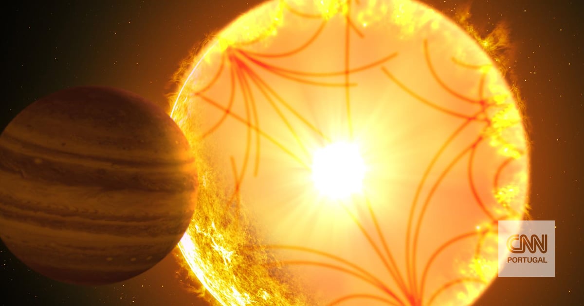 Un exoplaneta condenado mientras gira en espiral hacia su estrella