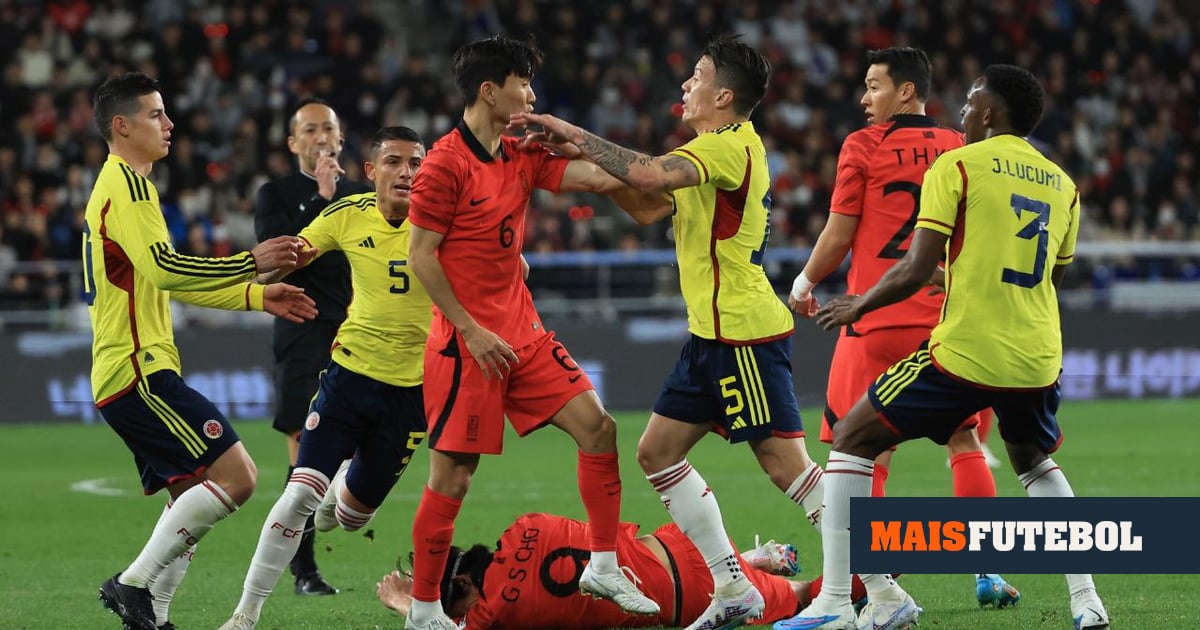 VÍDEO: Son bisa no empate da Coreia do Sul com a Colômbia de Uribe