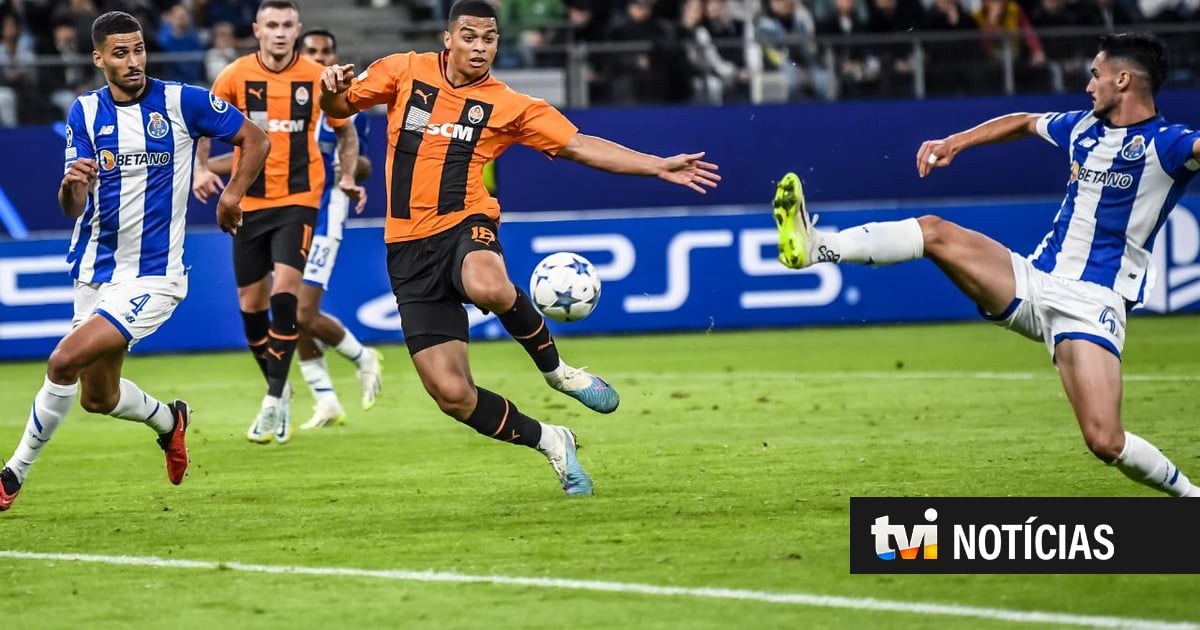 Champions: o onze provável do FC Porto para o jogo decisivo com o Shakhtar  - TVI Notícias