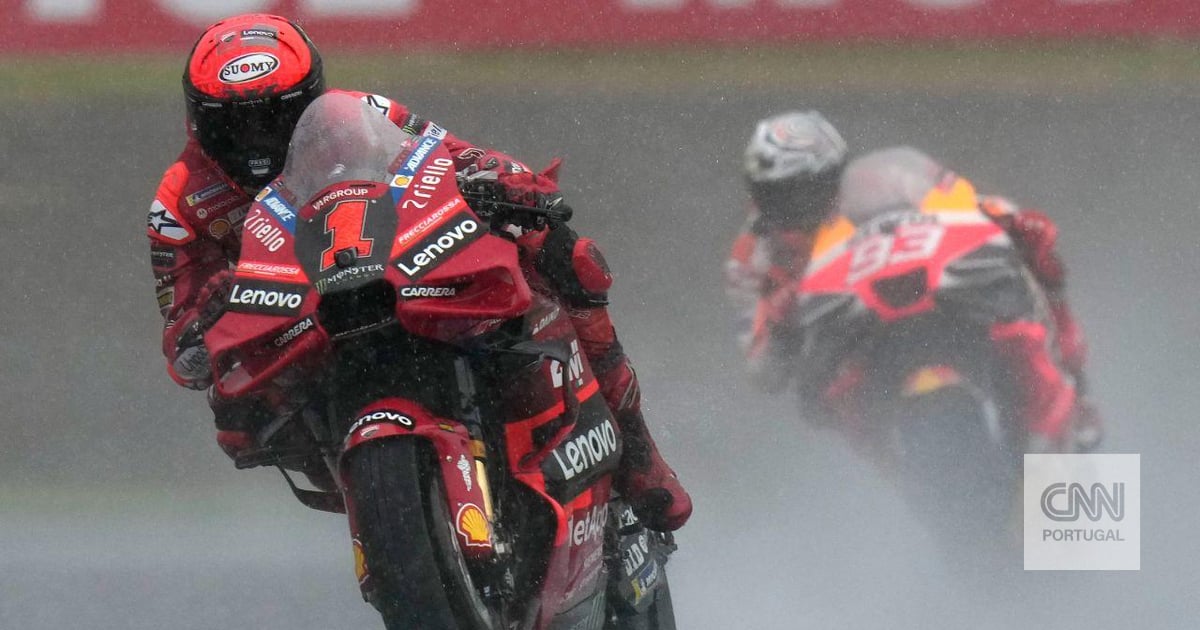 Visão  Corrida de MotoGP do GP da Austrália antecipada para sábado pelo  mau tempo