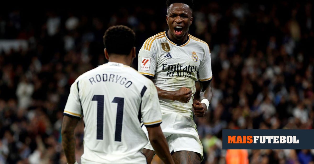 España: El Real Madrid gana en la noche de samba en el Santiago Bernabéu