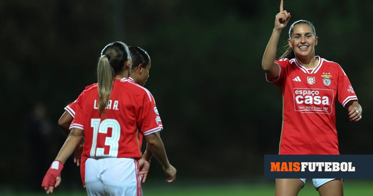 Futebol feminino: Benfica sobe mais dois lugares no ranking da UEFA
