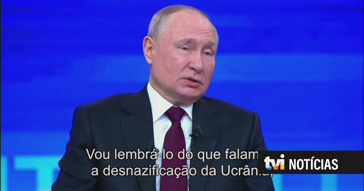 Putin esteve frente a frente com um duplo, respondeu-lhe: o evento televisivo de quatro horas em que o Presidente russo deixou um aviso
