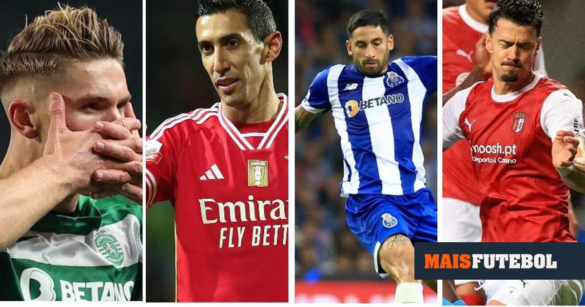 Liga: o que têm jogado os reforços de Sporting, Benfica, FC Porto e Sp. Braga