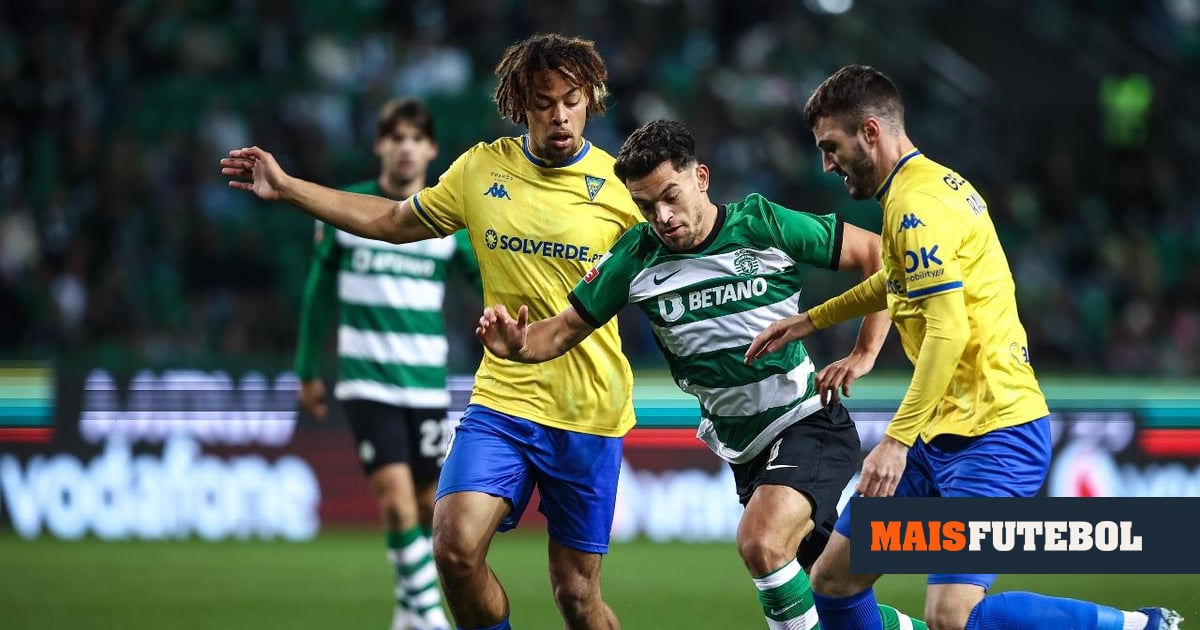 VÍDEO: Pedro Gonçalves remata colocado para o 4-0 no Sporting-Estoril