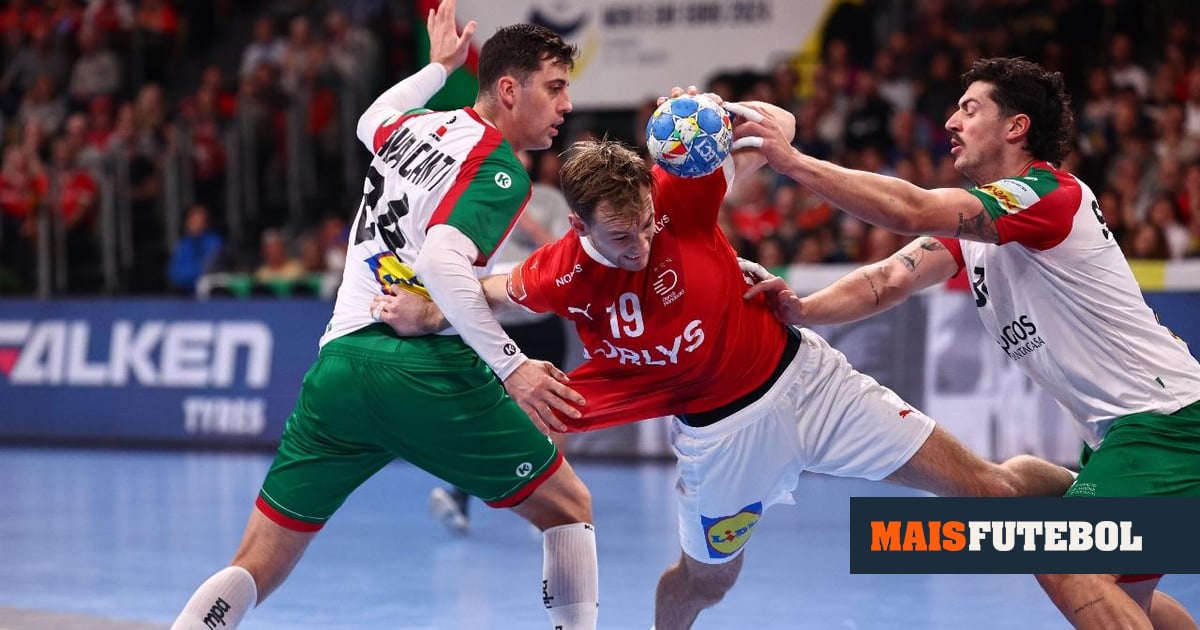Handball: Portugal witnesses Denmark's escape in the second half and loses by ten goals