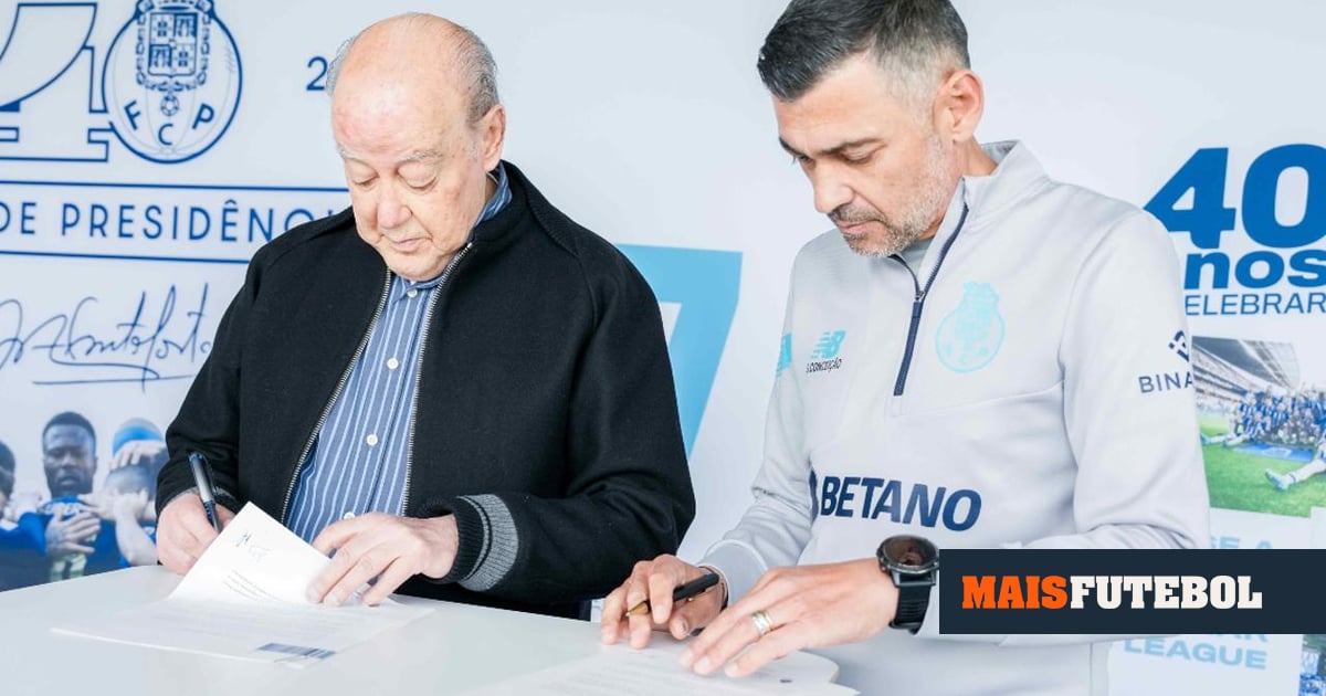 Officially: Sergio Conceicao renews his contract with Porto