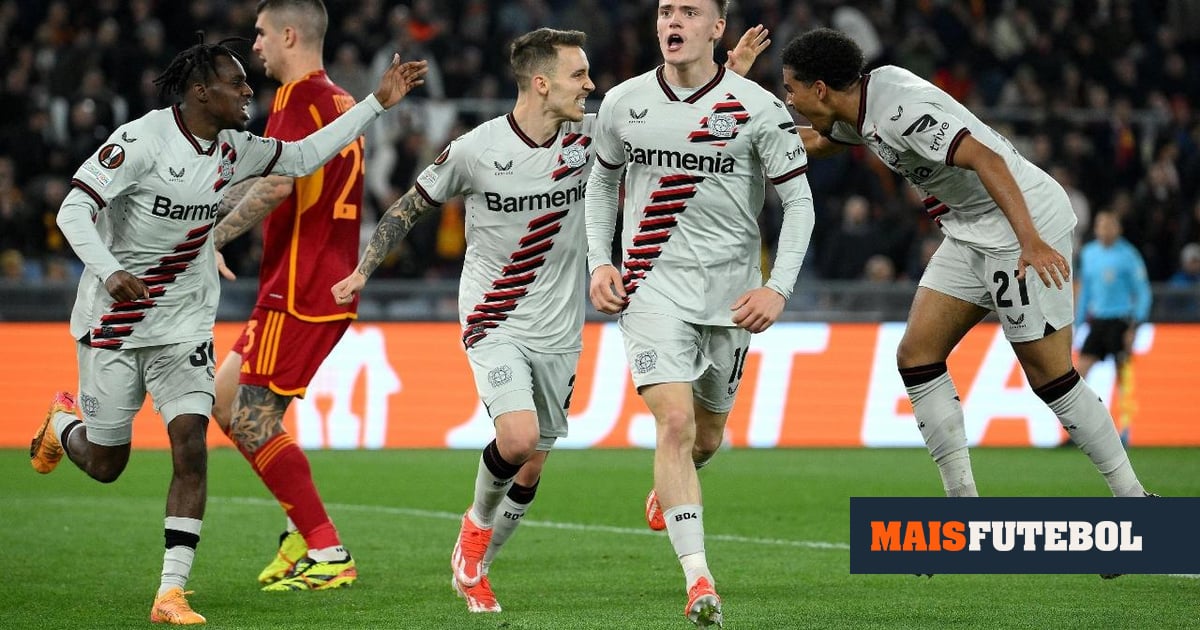 Liga Europa: Bayer Leverkusen vence em Roma e está perto da final