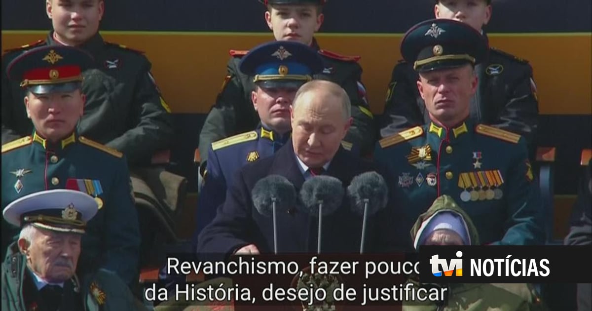 No Dia da Vitória, Putin diz que &quot;a Rússia fará tudo para evitar um conflito global&quot;