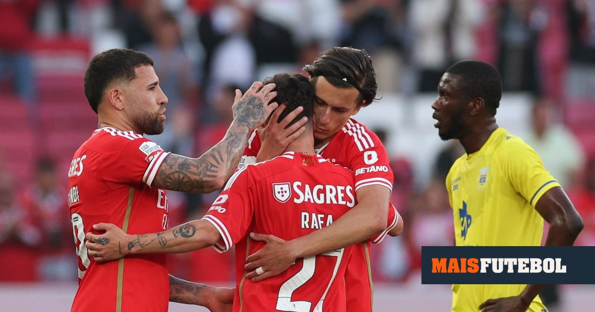 VÍDEO: o resumo da goleada de mão-cheia do Benfica ao Arouca