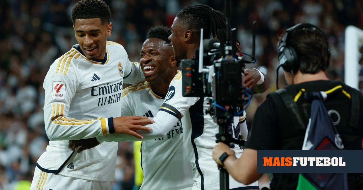VÍDEO: Real Madrid aplica «chapa cinco» ao Alavés