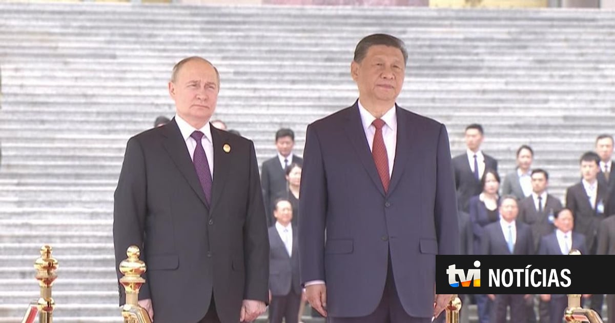 Líder russo foi recebido por Xi Jinping com honras de Estado: a visita de Vladimir Putin a Pequim