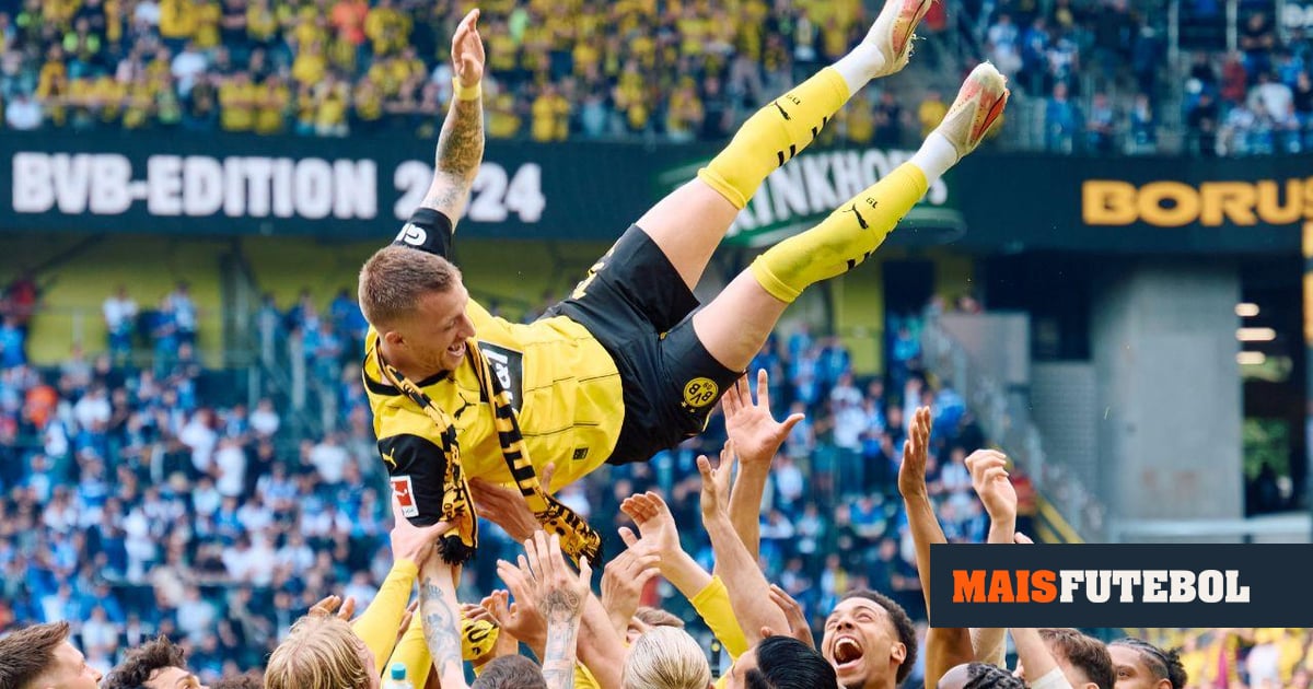 VÍDEO: Dortmund goleia no último jogo de Reus em casa